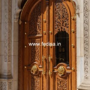 Bungalow Classic Door Design Pooja Room Double Door Design No-12622