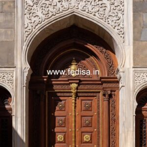 Palace Style Doors Iron Single Door Design No-12623