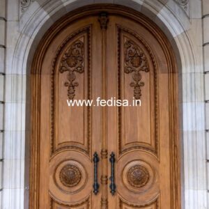 Carved Wooden Doors Main Door Grill No-12649