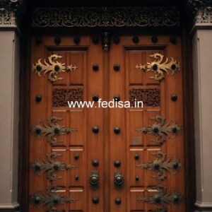 Classic Wooden Main Door Design For Home Mandir Door Design For Home No-12665