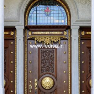 Carved Door Patterns Pooja Room Door Designs For Home No-12670