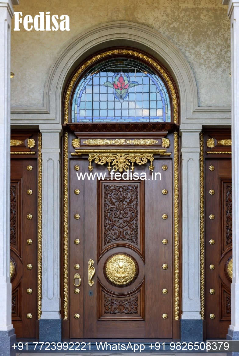 Carved Door Patterns Pooja Room Door Designs For Home No-12670