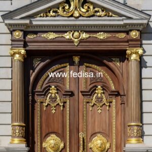 Antique Door Style Door Shutter Design No-12723