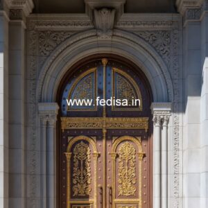 Ornate Door Design Full Glass Door Design No-12738