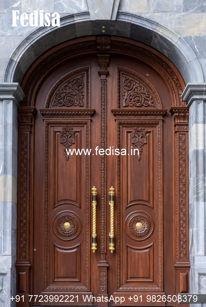 Villa Entrance Door Latest Wooden Door Design 2027 No-12744