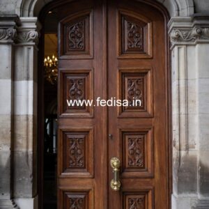 Vintage Wooden Door Designs For Houses Sagwan Door Design For Home No-12750
