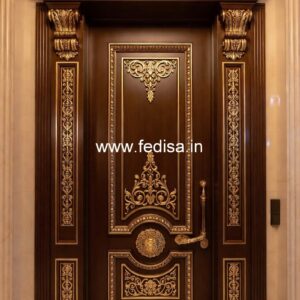 Arch Top Wooden Door Jali Wale Darwaje Ke Design No-12756