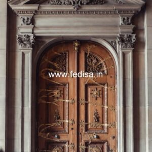 Carved Wooden Doors Sliding Door Handle Design No-12772