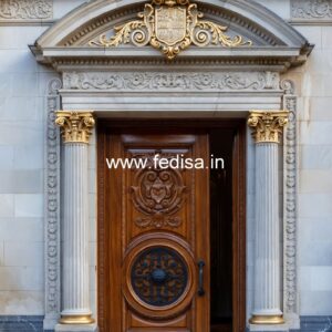 French Classic Doors Royal Door Design No-12821