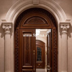 Home Entry Wooden Door Main Door Elevation No-12825