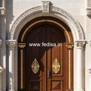Carved Door Patterns Bathroom Fiber Door Design No-12834