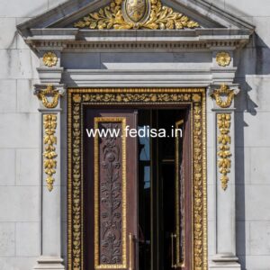 Engraved Wooden Door Sliding Main Door Design For Home No-12839