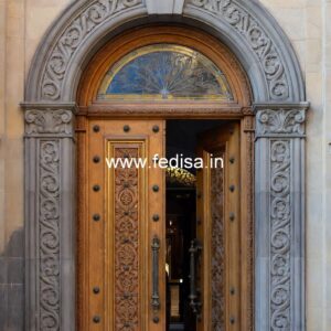 Luxury Classic Doors Double Door Entrance Design No-12850