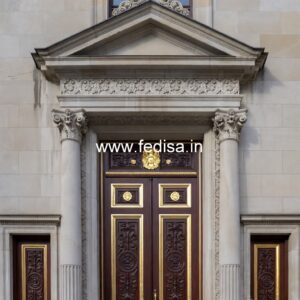 Solid Wood Classic Door Door Frame Beading Design No-12851