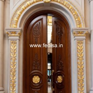 Wooden Carved Door Design Front Door Gate Design No-12888
