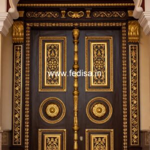 Home Entry Wooden Door New Double Door Design 2027 No-12907