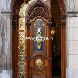 Teak Wood Door Design Bifold Door Design No-12934