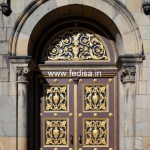 Hardwood Traditional Doors Modern Bathroom Door Design No-12938