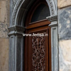 Main Door Classic Design Flush Door Mica Design No-12946