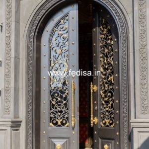 Front Entrance Classic Door Main Double Door Design For Home No-12947