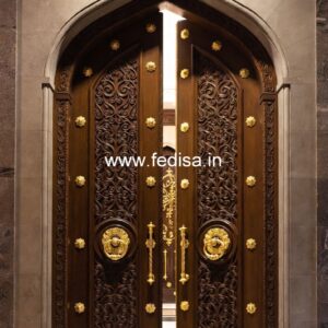 Luxury Classic Entrance Door Designs India Louver Door Design No-12954