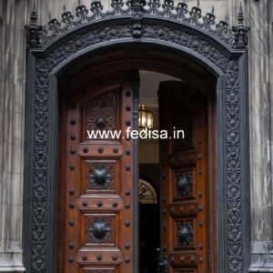 Traditional Door Design Door Groove Design No-12965