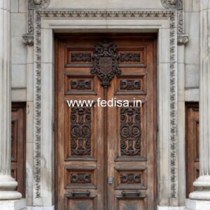 Vintage Wooden Door Glassdoor Design For Home No-12966