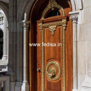 Royal Entrance Door Wood Door Design 2026 No-12971