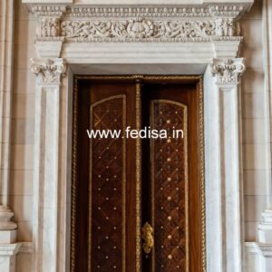 Solid Wood Classic Door Chik Door Design No-12974