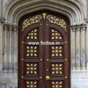 Teak Wood Door Design Acrylic Door Design No-12975