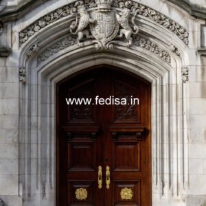 Carved Wooden Doors Half Door Design No-12977