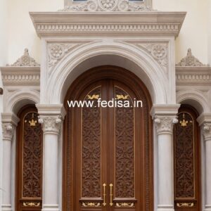 Rustic Classic Door Stainless Door Design No-12983
