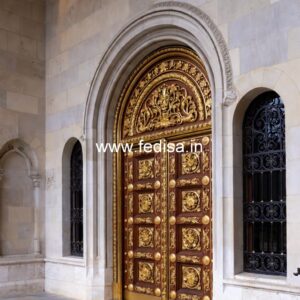 Italian Style Wooden Doors Steel Door Design Price No-13027