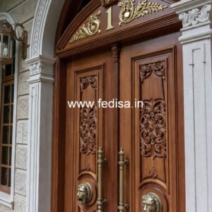 Elegant Double Door Classic Entry Design Jali Gate Design Iron No-13038