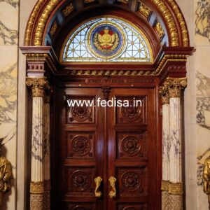 Carved Door Patterns Safety Door Design In Steel No-13039