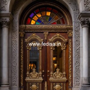 Classic Door Design Front Door Panel Design No-13046