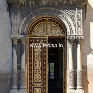 Classic Front Door Ideas Aluminum Door Design With Glass No-13049