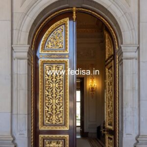 Carved Wooden Doors Flush Door Laminate Design No-13059