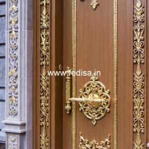 Hardwood Traditional Doors Aluminum Door Sheet Design No-13061