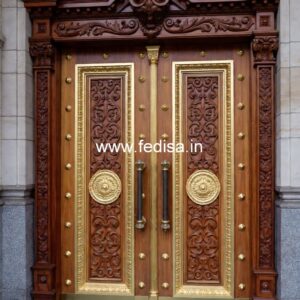 Villa Entrance Door Dining Room Door Design No-13072