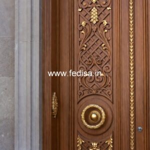 Classic Wooden Main Door Design For Home Wood Window Door Design No-13116