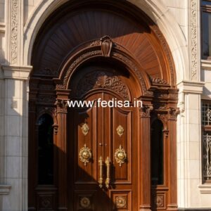 Vintage Wooden Door Lokhand Jali Design No-13130