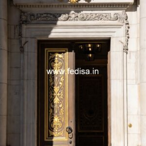 Teak Wood Door Design Folding Grill Door Design No-13139