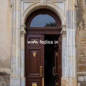 Antique Door Style Etching Glass Design For Door No-13174