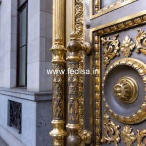 Elegant Double Door Classic Entry Design Bedroom Modern Door Design No-13202