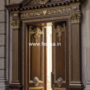 Classic Door Design Main Door Paneling No-13210