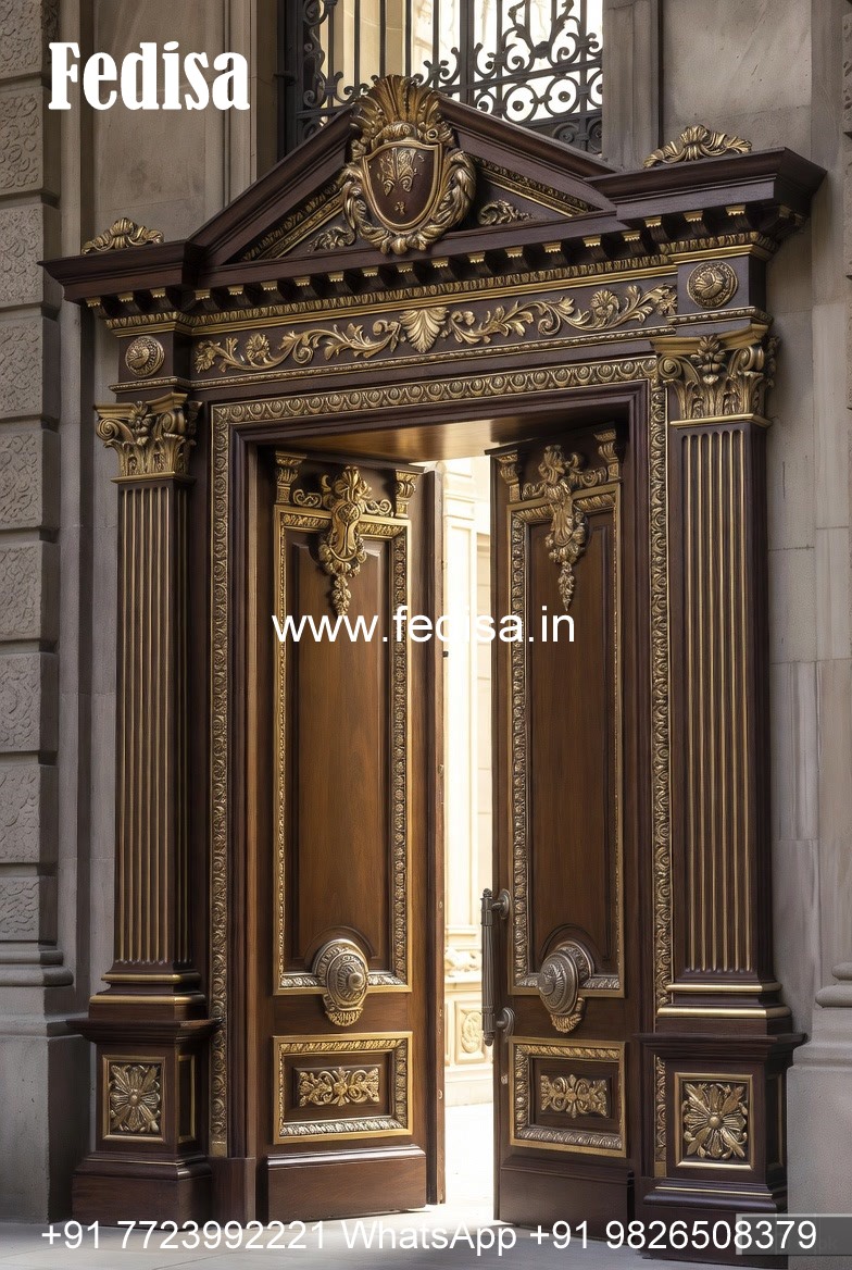 Classic Door Design Main Door Paneling No-13210