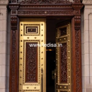 Classic Front Door Ideas Teak Wood Main Door Frame Design No-13213