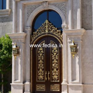 Ornate Door Design Glass Door Design For Balcony No-13271