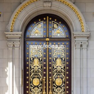 Home Entry Wooden Door Dorjar Design No-13276